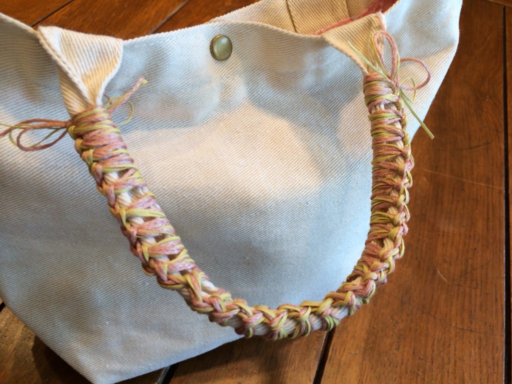 10分で簡単にバッグの持ち手をアレンジする方法 Knitlabo Blog
