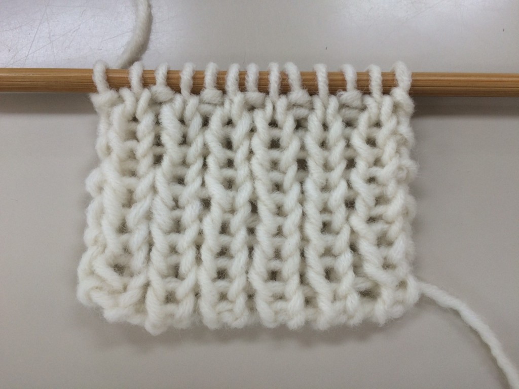 初心者のための棒針編みの始め方 1目ゴム編みの作り目と編み方 Knitlabo Blog