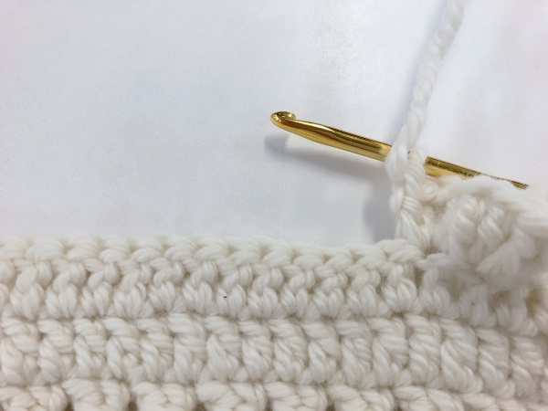 かぎ針編みのフリルの編み方 Knitlabo Blog