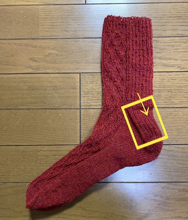 60ろくまるキット ふぇりすソックスを編んでみました Knitlabo Blog