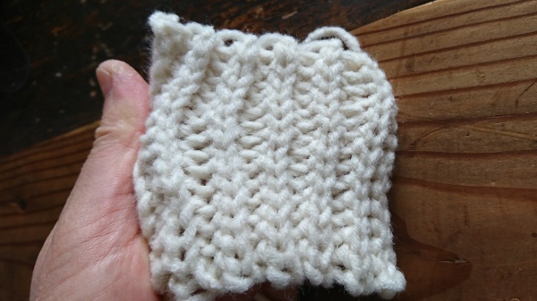 かぎ針の畝編みで出来る ゴム編む Knitlabo Blog