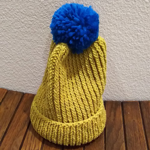 編み物初心者必見 減目をしなくても 編めるニット帽の作り方 Knitlabo Blog