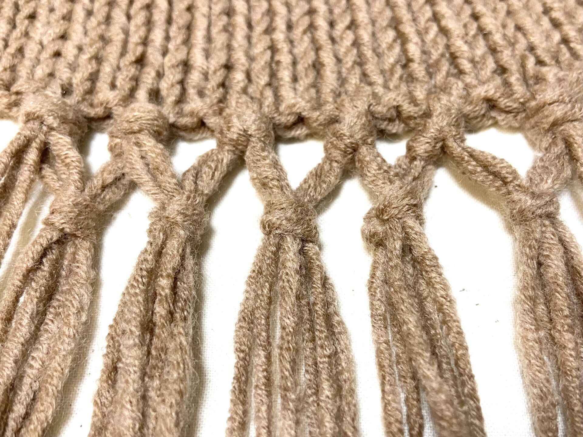 フリンジ　編み物素材素材/材料